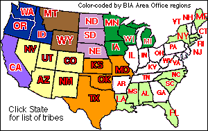 american indian tribes names
